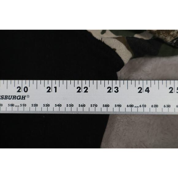 Young & Reckless Jacket Mens XL Black Camo Varsity Snap Button Streetwear Cult - Picture 6 of 6